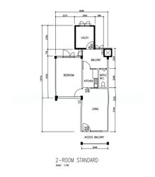 Blk 92 Commonwealth Drive (Queenstown), HDB 2 Rooms #553499341
